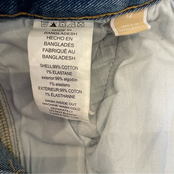 NWT Michael Kors Carmen Wide Leg Pintuck Jeans Women’s 12 - Picture 9 of 11